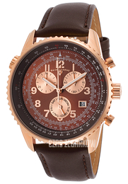 Swiss Legend Skyline Brązowy/Skóra Ø42 mm SL-30721-RG-04