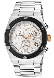 Swiss Legend Throttle Biały/Stal Ø46 mm SL-40025-22-MOP-RA