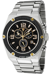 Swiss Legend Throttle Czarny/Stal Ø46 mm SL-40025P-11-BB-GA