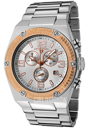 Swiss Legend Throttle Srebrny/Stal Ø46 mm SL-40025P-22S-RB