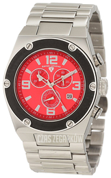 Swiss Legend Throttle Czerwony/Stal Ø46 mm SL-40025P-55-BB