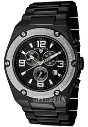 Swiss Legend Throttle Czarny/Stal Ø46 mm SL-40025P-BB-11-SB