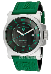 Swiss Legend Sportiva Czarny/Guma Ø45 mm SL-40030-01-GRAS