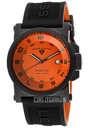 Swiss Legend Sportiva Pomarańczowy/Guma Ø45 mm SL-40030-BB-06