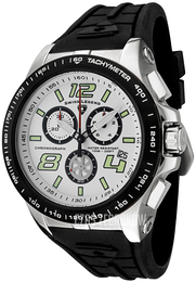 Swiss Legend Sprint Racer Srebrny/Guma Ø46 mm SL-80040-02S-BB