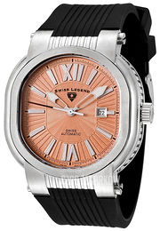 Swiss Legend Legato Cirque Różowe złoto/Guma Ø46 mm SL-90026-09