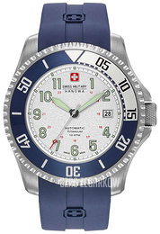 Swiss Military Dress Srebrny/Guma Ø47 mm 05-4284.15.001