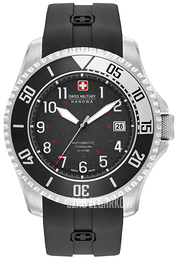 Swiss Military Dress Czarny/Guma Ø47 mm 05-4284.15.007