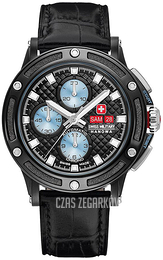 Swiss Military Hanowa Hanowa Czarny/Skóra Ø45 mm 05-4347.13.04.001.07