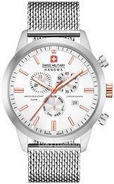 Swiss Military Hanowa Chrono Classic II Srebrny/Stal Ø45 mm 06-3332.04.001.09