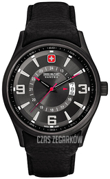 Swiss Military Dress Czarny/Skóra Ø44 mm 06-4155.13.007