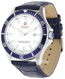 Swiss Military Dress Biały/Skóra Ø42 mm 06-4161.2.04.001.03