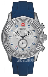 Swiss Military Sport Srebrny/Guma Ø44 mm 06-4196.04.001