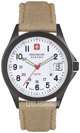 Swiss Military Dress Biały/Tkanina Ø35 mm 06-4254.13.001