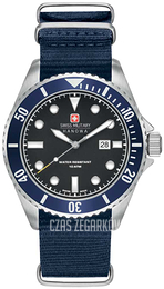 Swiss Military Hanowa Czarny/Tkanina Ø44 mm 06-4279.04.007.03