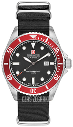 Swiss Military Sport Czarny/Tkanina Ø44 mm 06-4279.04.007.04