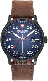 Swiss Military Hanowa Niebieski/Skóra Ø43 mm 06-4280.7.13.003