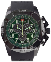 Swiss Military Sport Zielony/Guma Ø50 mm 06-4295.13.006