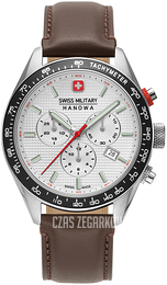 Swiss Military Hanowa Biały/Skóra Ø42 mm 06-4334.04.001
