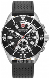 Swiss Military Hanowa Hanowa Czarny/Skóra Ø44 mm 06-4341.04.007