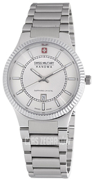 Swiss Military Embassy Biały/Stal Ø39 mm 06-5146-04-001