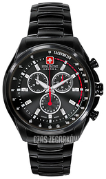 Swiss Military Sport Czarny/Stal Ø44 mm 06-5171.13.007