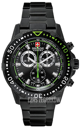 Swiss Military Sport Czarny/Stal Ø43 mm 06-5172.13.007