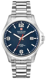 Swiss Military Dress Niebieski/Stal Ø40 mm 06-5277.04.003