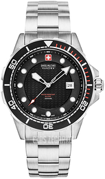 Swiss Military Hanowa Czarny/Stal Ø44 mm 06-5315.04.007