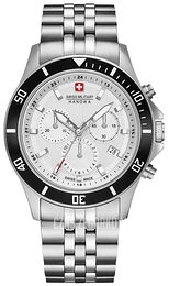 Swiss Military Flagship Chrono II Srebrny/Stal Ø42 mm 06-5331.04.001
