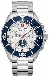 Swiss Military Hanowa Srebrny/Stal Ø44 mm 06-5341.04.001