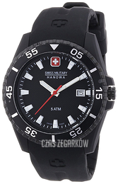 Swiss Military Sport Czarny/Guma Ø38 mm 06-6200.29.007.07