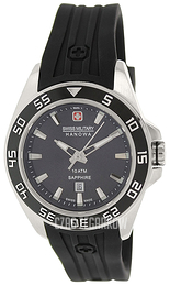 Swiss Military Dress Czarny/Guma Ø36 mm 06-6221-04-007