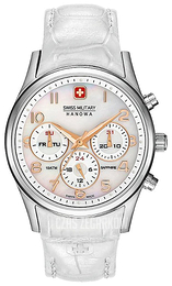 Swiss Military Sport Biały/Skóra Ø36 mm 06-6278.04.001.01