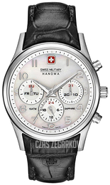 Swiss Military Sport Biały/Skóra Ø36 mm 06-6278.04.001.07