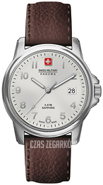 Swiss Military Dress Srebrny/Skóra Ø39 mm 6-4231.04.001