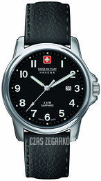 Swiss Military Dress Czarny/Skóra Ø39 mm 6-4231.04.007