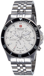 Swiss Military Sport Biały/Stal Ø42 mm 6-5183.04.001.07