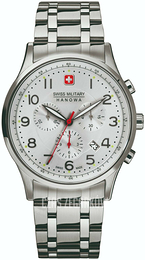 Swiss Military Hanowa Srebrny/Stal Ø43 mm 6-5187.04.001