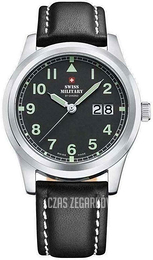 Swiss Military Chrono Szary/Skóra Ø39 mm SM34004.09