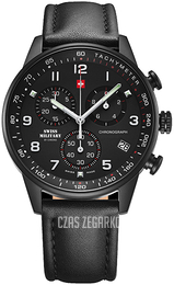 Swiss Military Chrono Czarny/Skóra Ø41 mm SM34012.08