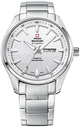 Swiss Military Chrono Srebrny/Stal Ø44 mm SM34027.02