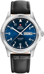 Swiss Military Chrono Niebieski/Skóra Ø40 mm SM34071.03