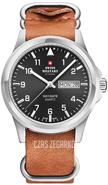 Swiss Military Chrono Szary/Skóra Ø40 mm SM34071.06