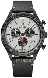 Swiss Military Chrono Szary/Skóra Ø42 mm SM34081.11