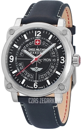 Swiss Military Hanowa Aerograph Czarny/Skóra Ø43 mm SMWGB2101101