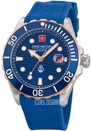 Swiss Military Hanowa Offshore Diver Niebieski/Plastik Ø44 mm SMWGN2200361