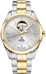 Swiss Military by Chrono Classic Srebrny/Stal Ø40 mm SMA34085.26