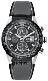 TAG Heuer Carrera Czarny/Guma Ø43 mm CAR201W.FT6095