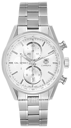 TAG Heuer Carrera Calibre 1887 Automatic Chronograph Srebrny/Stal Ø41 mm CAR2111.BA0720